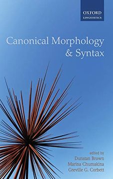 portada Canonical Morphology and Syntax (Oxford Linguistics) (en Inglés)