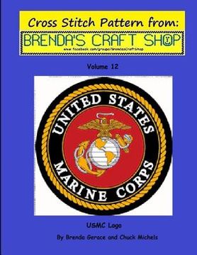 portada USMC LOGO - Cross Stitch Pattern: from Brenda's Craft Shop - Volume 12 (in English)