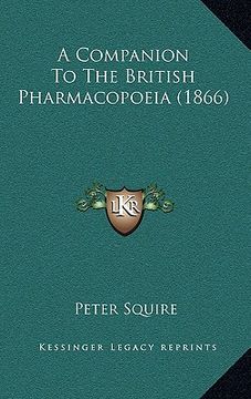 portada a companion to the british pharmacopoeia (1866) (en Inglés)