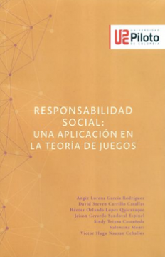 portada Responsabilidad Social una Aplicacion en la Teoria de Juegos (in Spanish)
