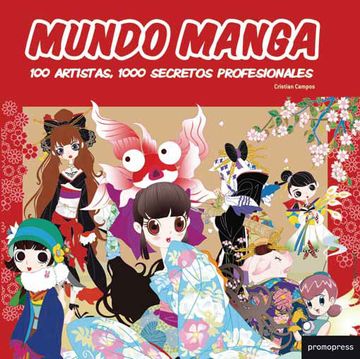 portada Mundo Manga. 100 Artistas, 1000 Secretos Profesionales