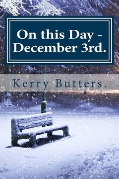 portada On this Day - December 3rd. (en Inglés)