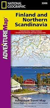 portada national geographic adventure map finland and northern scandinavia