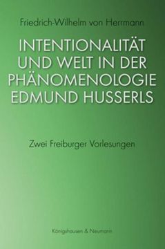 portada Intentionalität und Welt in der Phänomenologie Edmund Husserls (en Alemán)