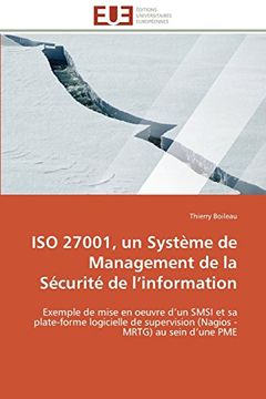 portada ISO 27001, Un Systeme de Management de La Securite de L'Information