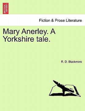 portada mary anerley. a yorkshire tale. (in English)