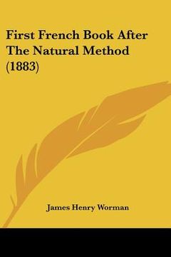 portada first french book after the natural method (1883) (en Inglés)