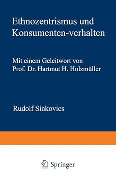 portada Ethnozentrismus und Konsumentenverhalten (en Alemán)