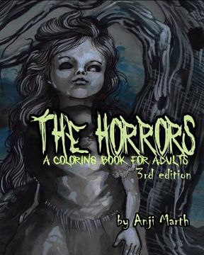 portada The Horrors: a coloring book for adults.