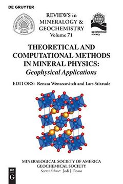 portada Theoretical and Computational Methods in Mineral Physics (Reviews in Mineralogy & Geochemistry) (en Inglés)