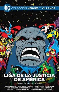 portada Colección Héroes y Villanos Vol. 25 - Liga de la Justicia de América: Crisis en Nueva Génesis
