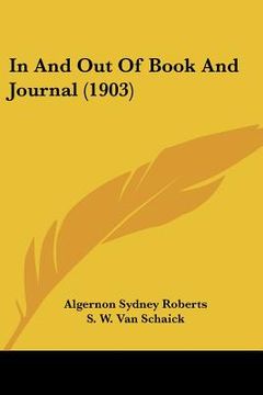 portada in and out of book and journal (1903) (in English)