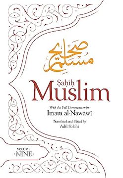 portada Sahih Muslim (Volume 9) (en Inglés)