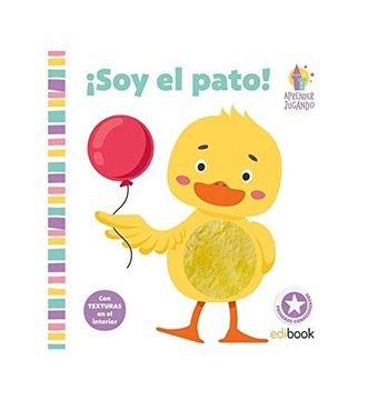 portada Aprender Jugando- Libro Texturas-¡ Soy el Pato!  2