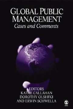 portada global public management: cases and comments (en Inglés)