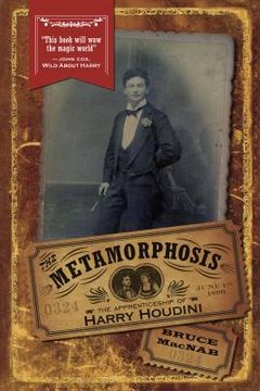 portada the metamorphosis: the apprenticeship of harry houdini (en Inglés)