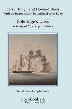 portada coleridge's laws. a study of coleridge in malta. (en Inglés)