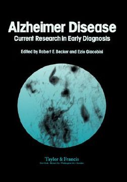 portada alzheimer's disease: current research in early diagnosis (en Inglés)