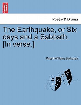 portada the earthquake, or six days and a sabbath. [in verse.] (en Inglés)