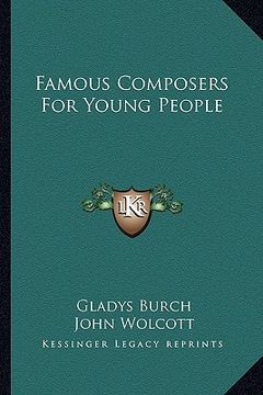 portada famous composers for young people (en Inglés)