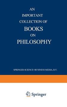 portada An Important Collection of Books on Philosophy (en Inglés)