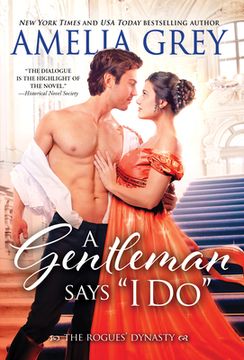 portada A Gentleman Says "i Do": Dazzling Enemies-To-Lovers Regency Romance (The Rogues'Dynasty, 5) 