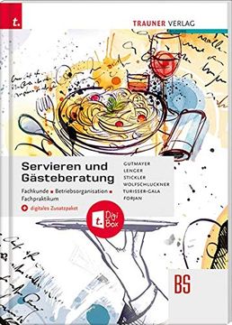 portada Servieren und Gästeberatung Fachkunde Betriebsorganisation Fachpraktikum + Digitales Zusatzpaket (en Alemán)