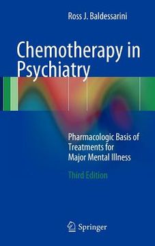 portada chemotherapy in psychiatry: pharmacologic basis of treatments for major mental illness