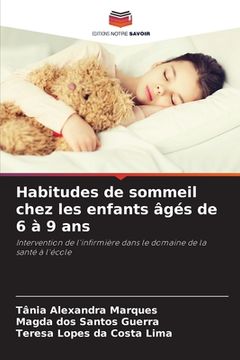 portada Habitudes de sommeil chez les enfants âgés de 6 à 9 ans (en Francés)