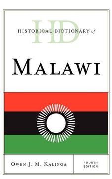portada historical dictionary of malawi