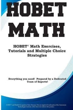 portada HOBET Math: HOBET® Math Exercises, Tutorials and Multiple Choice Strategies