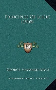 portada principles of logic (1908) (en Inglés)