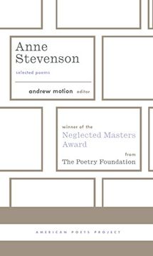 portada Anne Stevenson: Selected Poems: (American Poets Project #26) 