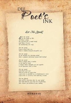 portada Def Poet's Ink: Let Me Speak!