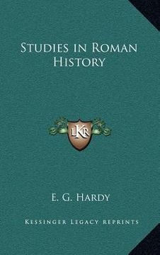portada studies in roman history (en Inglés)
