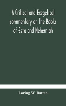 portada A critical and exegetical commentary on the Books of Ezra and Nehemiah (in English)
