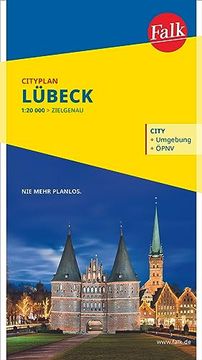 portada Falk Cityplan Lübeck 1: 17. 500 (en Alemán)