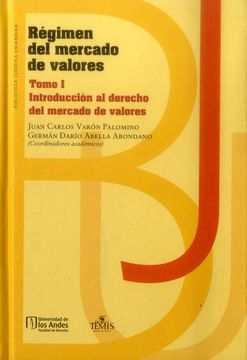 portada Régimen del Mercado de Valores: Tomo i Introducción al Derecho del Mercado de Valores (in Spanish)