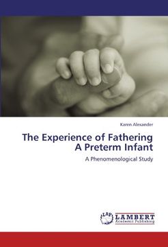 portada the experience of fathering a preterm infant (en Inglés)