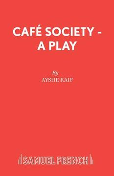 portada Caf� Society - A Play (in English)