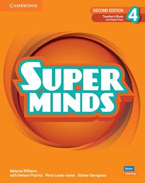 portada Super Minds Level 4 Teacher's Book with Digital Pack British English (en Inglés)