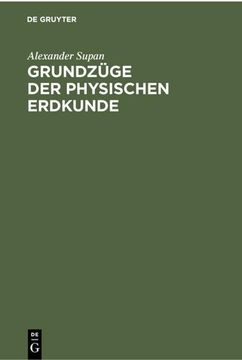 portada Grundzüge der Physischen Erdkunde (en Alemán)