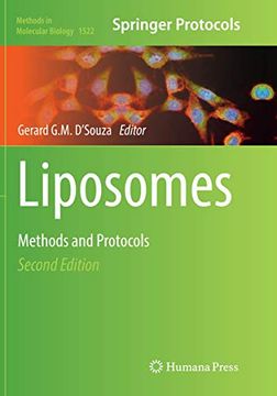 portada Liposomes: Methods and Protocols (Methods in Molecular Biology, 1522) (en Inglés)