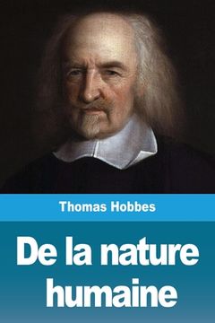 portada De la nature humaine (in French)