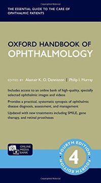 portada Oxford Handbook of Ophthalmology (Oxford Medical Handbooks) (en Inglés)