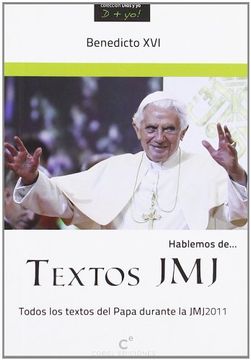 portada textos jmj. todos los textos del papa durante la j