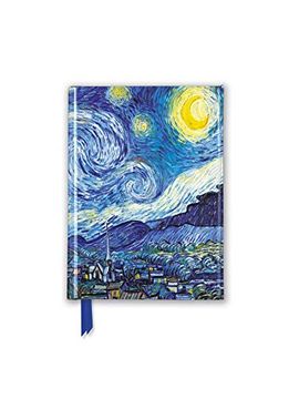 portada Vincent van Gogh: Starry Night (Foiled Pocket Journal) (Flame Tree Pocket Nots) (en Inglés)