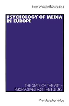 portada Psychology of Media in Europe: The State of the art ― Perspectives for the Future (en Alemán)