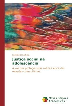 portada Justiça social na adolescência