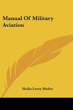 portada manual of military aviation (en Inglés)